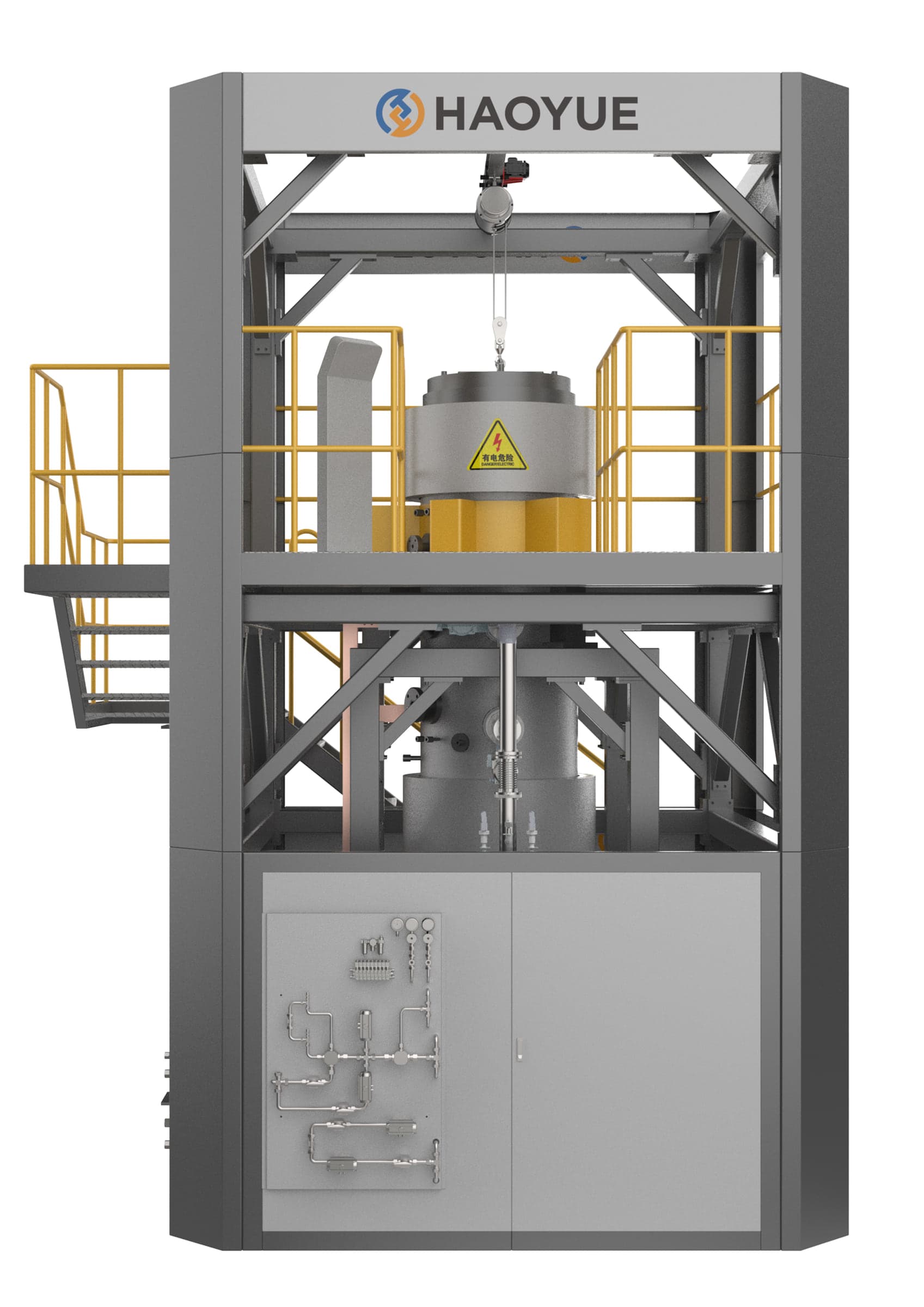 G series Gas pressure Horizontal type Sintering Furnace media 3