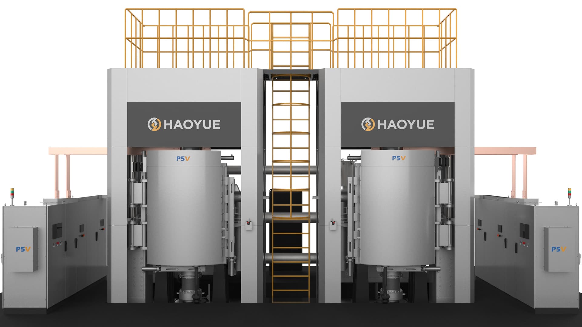 P5V Two Chambers Vacuum Hot-pressing Furnace(Graphite)